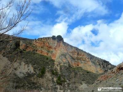 Cañón Caracena; Encina  Valderromán; rutas con niños por madrid senderismo ropa excursion ruta d